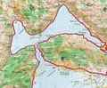 Mapa Boke Kotorske -    